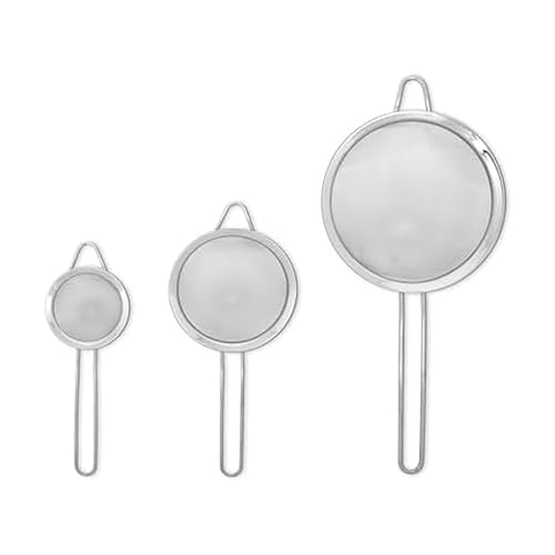Farberware 3-Piece Strainer Set: Small, Medium, Large