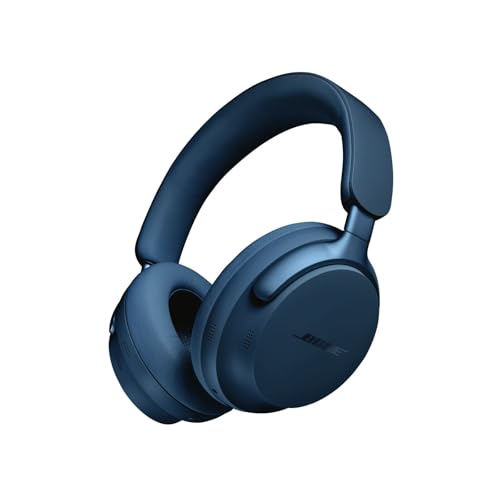 Bose QuietComfort Ultra Noise Cancelling Wireless Headphones, Lunar Blue