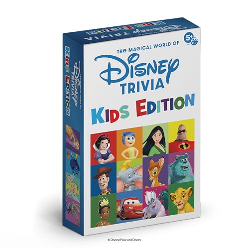 PlayMonster Disney Kids Trivia Game – Family Board Game, Ages 5+
