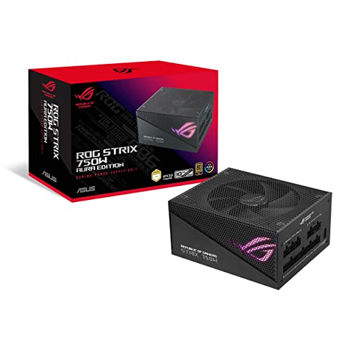 ASUS ROG Strix 750W Gold Modular PSU, 80+ Gold Certified