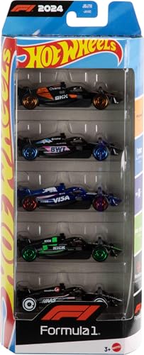 Hot Wheels Formula 1 Die-Cast 5-Pack Set