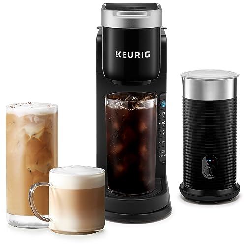 Keurig K-Café Coffee Maker & Frother, 3 Brew Sizes, Black