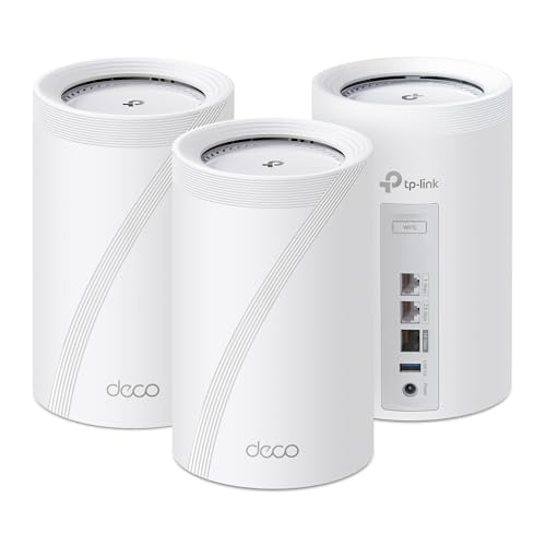 TP-Link Deco BE67 Tri-Band WiFi 7 Mesh System (3-Pack)