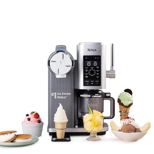 Ninja CREAMi Ice Cream & Soft Serve Maker, 13-in-1, NC701
