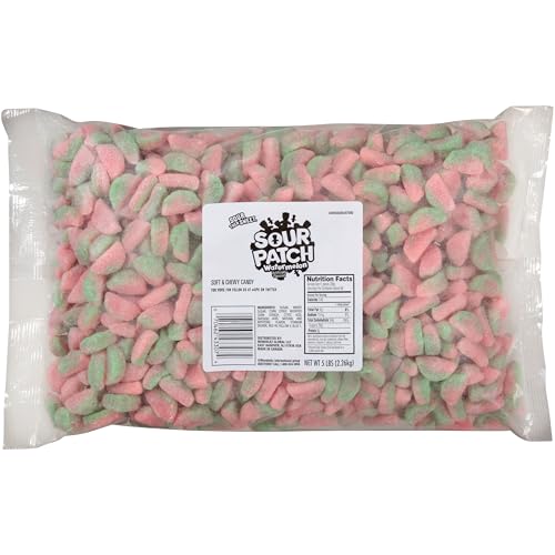 SOUR PATCH KIDS Watermelon Candy, 80 oz Bag