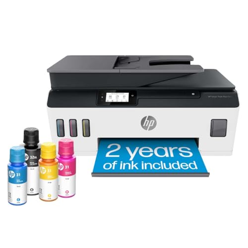 HP Smart Tank Plus 651 Wireless All-in-One Printer, 2-Year Ink