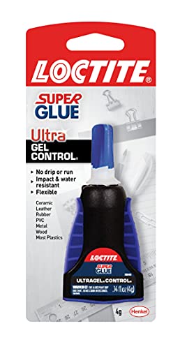 Loctite Ultra Gel Control Super Glue, 0.14 oz, Quick Dry