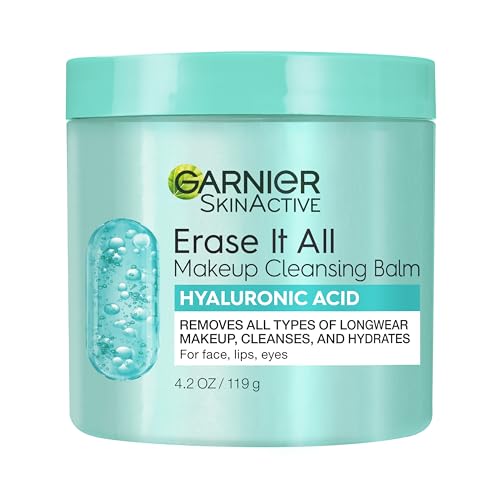 Garnier Makeup Cleansing Balm, Hyaluronic Acid, 4.2 Oz