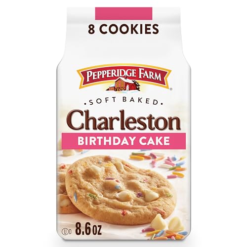Pepperidge Farm Charleston Birthday Cake Cookies, 8.6 oz Bag