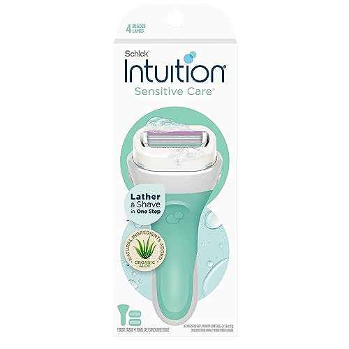 Schick Intuition Razor for Sensitive Skin with Aloe