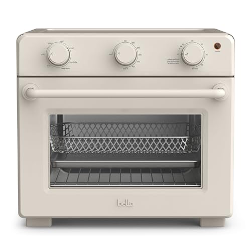 Bella Air Fry Toaster Oven, 7 Presets, 1700W, Oatmilk