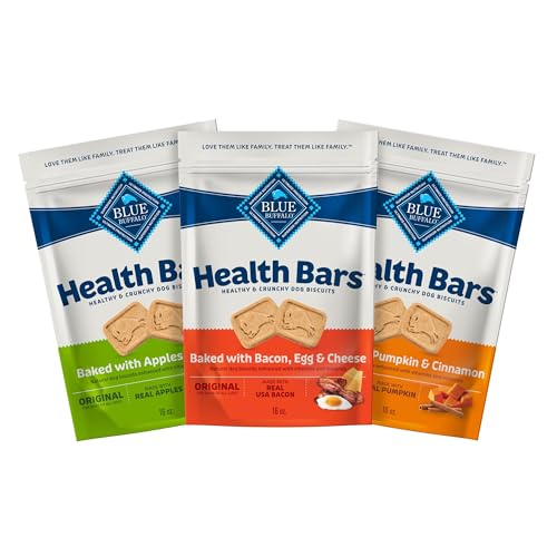Blue Buffalo Dog Biscuits Variety Pack, 16-oz Bags