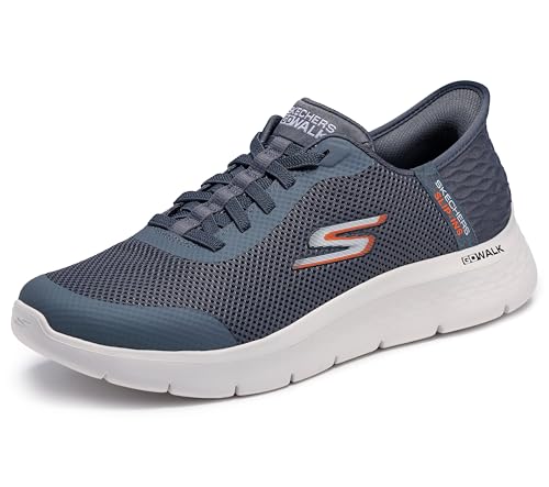 Skechers Men’s Go Walk Flex Slip-On Sneaker, Gray 8
