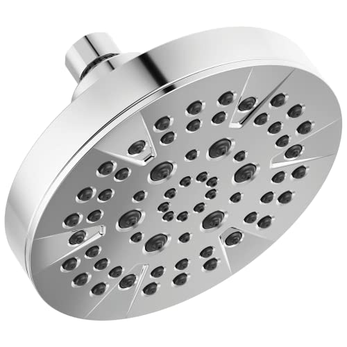 Delta 6-Setting Chrome High Pressure Shower Head, 1.75 GPM