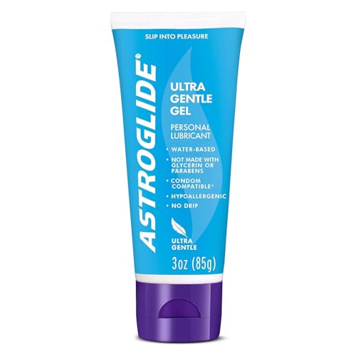Astroglide 3oz Water-Based Hypoallergenic Ultra Gentle Lube