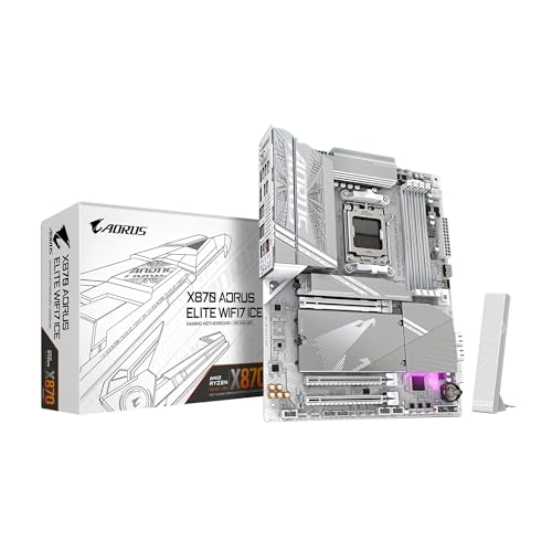 GIGABYTE X870 AORUS Elite ATX Motherboard, DDR5, WiFi, USB4, 5-Year Warranty