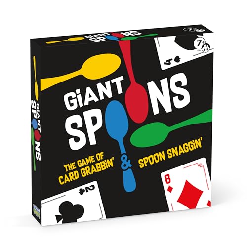 PlayMonster Giant Spoons: Fun Card Game for Ages 7+