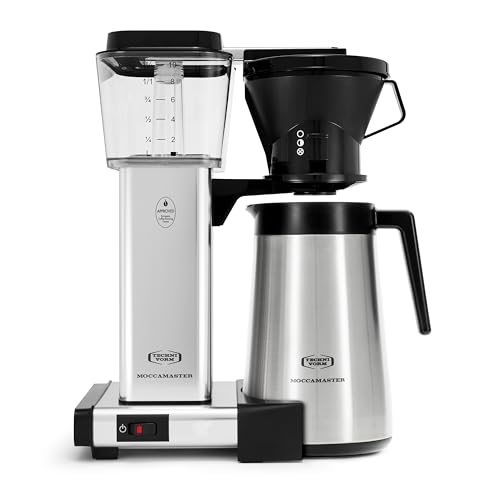 Technivorm Moccamaster KBT Coffee Brewer, 40 oz, Silver