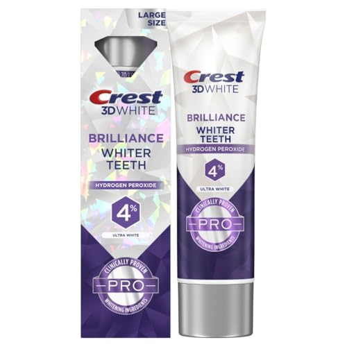 Crest 3D White Brilliance Teeth Whitening Toothpaste, 3.8 oz