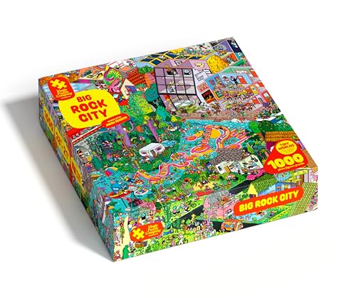 Big Rock City 1000-Piece Jigsaw Puzzle – Magic Puzzle Co.