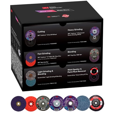 3M 16-Piece Welding Kit with 4-1/2″ Discs
