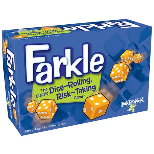 Farkle Classic Dice Game – Travel, Family & Kids, Age 8+
