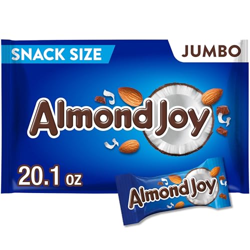 ALMOND JOY Coconut Almond Chocolate Candy, 20.1 oz Bag