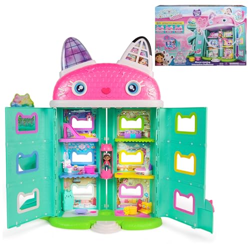 Gabby’s Dollhouse: Interactive Dollhouse with LCD Eyes & Sound FX