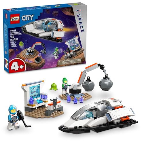 LEGO City Spaceship & Asteroid Set for Kids, 60429