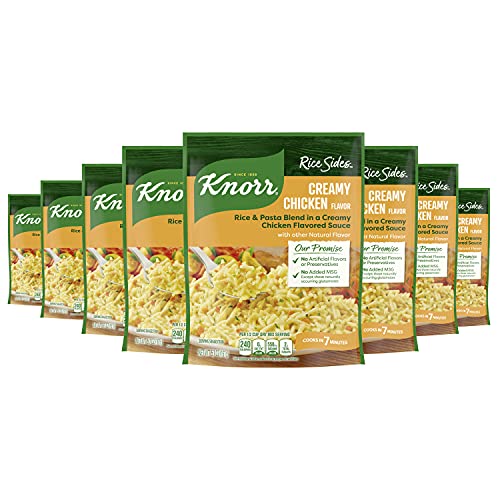 Knorr Creamy Chicken Rice Side Dish, 8-Pack, 5.7 oz