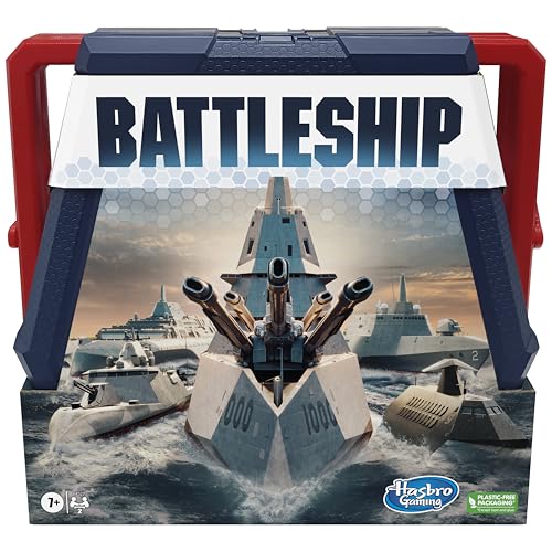 Battleship Classic Strategy Game for Kids 7+, 2 Players