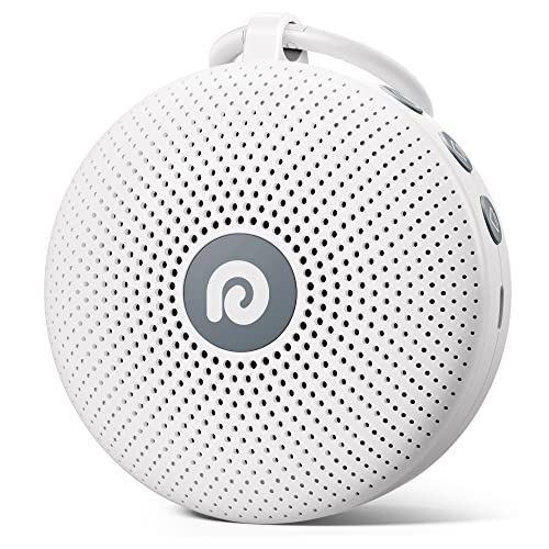 Prime Members: Dreamegg Portable Noise Machine 21 Sounds, Battery, White