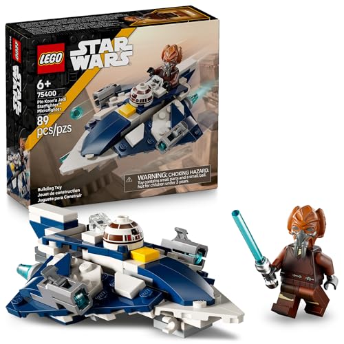 LEGO Star Wars Plo Koon’s Jedi Starfighter Microfighter – Ages 6+