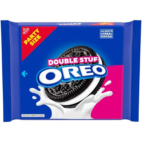 OREO Double Stuf Cookies, Party Size, 24.95 oz