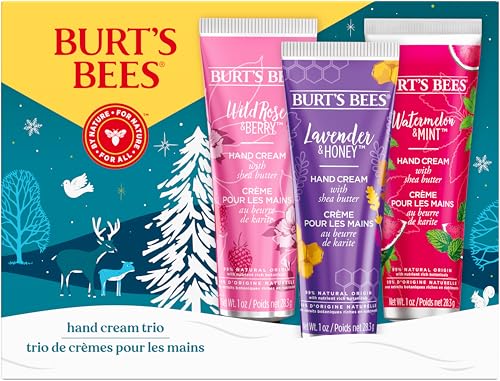 Burt’s Bees Hand Cream Trio Gift Set – 3-Pack