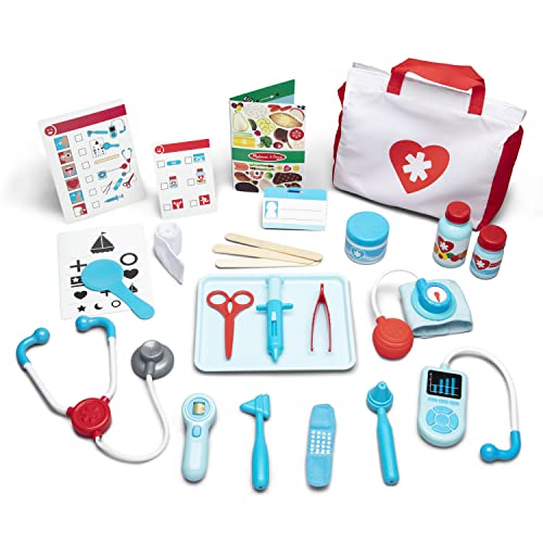 Melissa & Doug 25-Piece Toddler Doctor Kit for Ages 3+