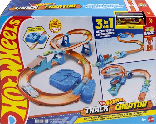 Hot Wheels Deluxe Track Set with Motorized Booster