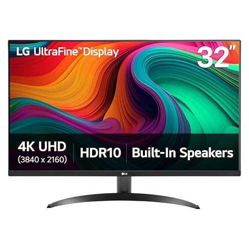LG 32″ 4K UHD Monitor with HDR10 & Speakers