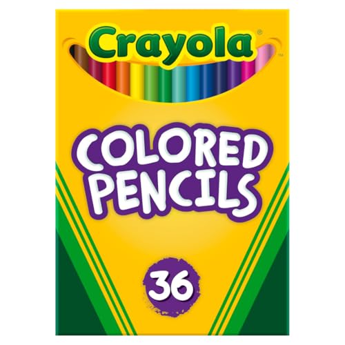 Crayola Pre-Sharpened Colored Pencils (36ct) for All Ages