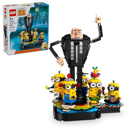 LEGO Despicable Me Gru & Minions Buildable Toy Set, 75582