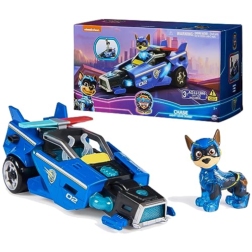 Paw Patrol Mighty Movie: Chase Toy Car with Lights & Sounds