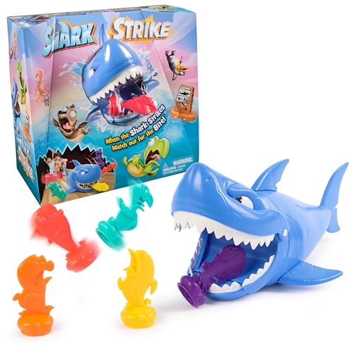 Shark Strike Bowling Game: Wind-Up Action for Ages 5+