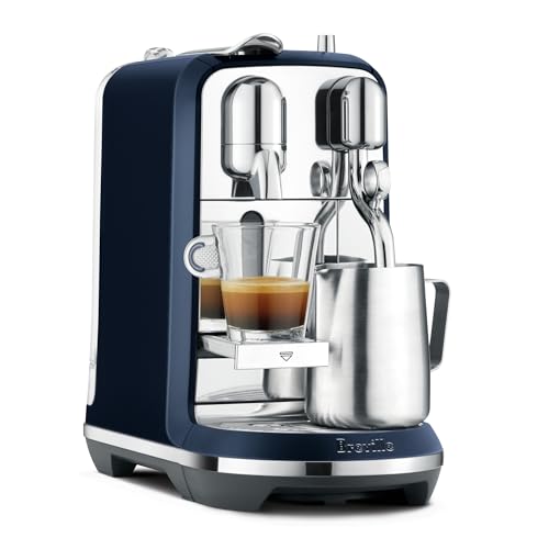 Nespresso Creatista Plus Espresso Machine, Damson Blue