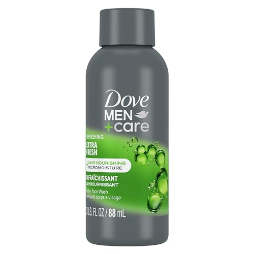 DOVE MEN+CARE Extra Fresh 24-Hour Body Wash, 3 oz