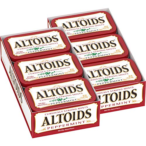 Altoids Peppermint Mints, 1.76oz, Pack of 12