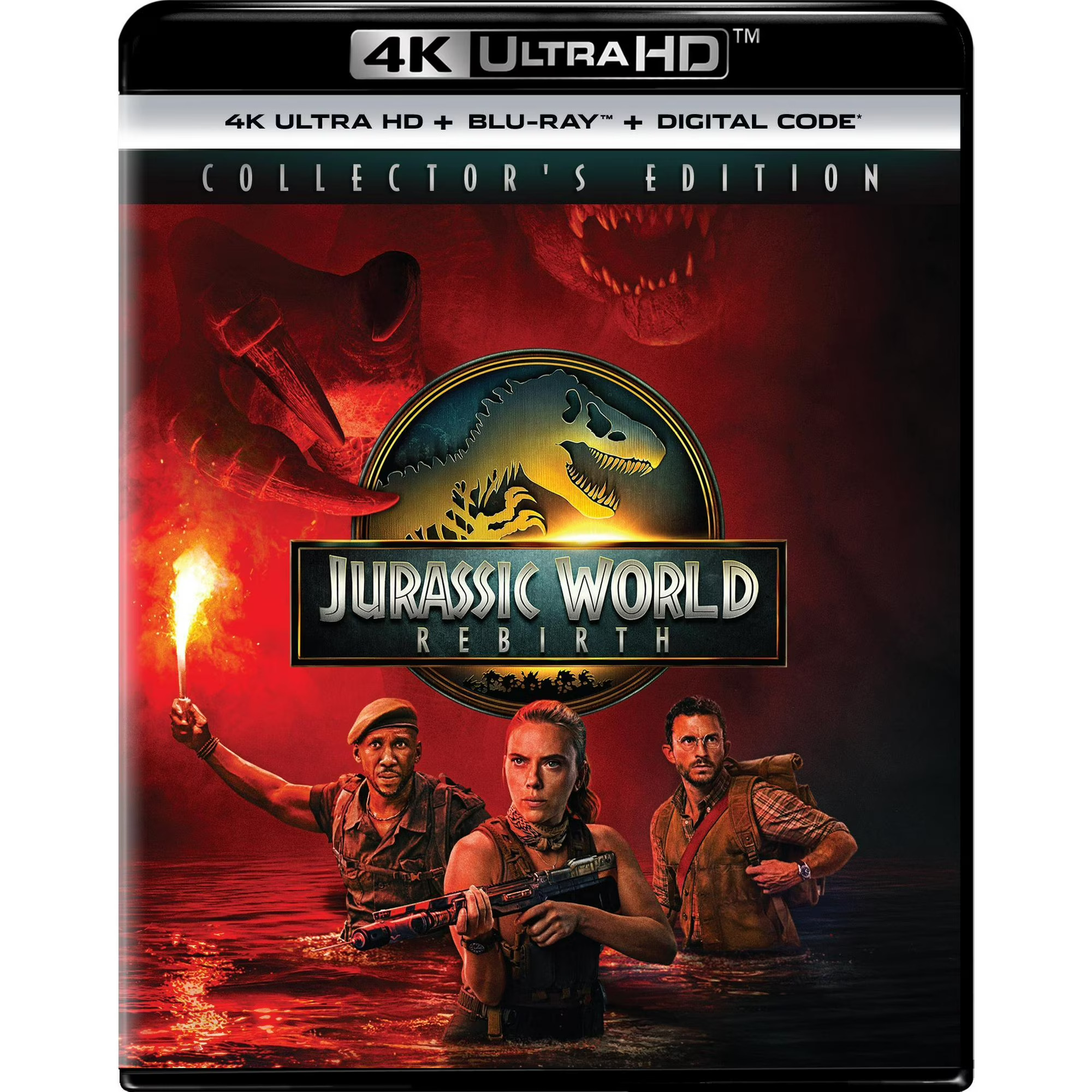 Jurassic World: Rebirth (4K Ultra HD + Blu-ray + Digital)