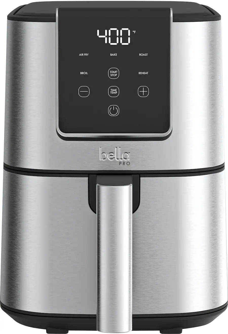 bella PRO 4qt. Touchscreen Slim Air Fryer  Stainless Steel