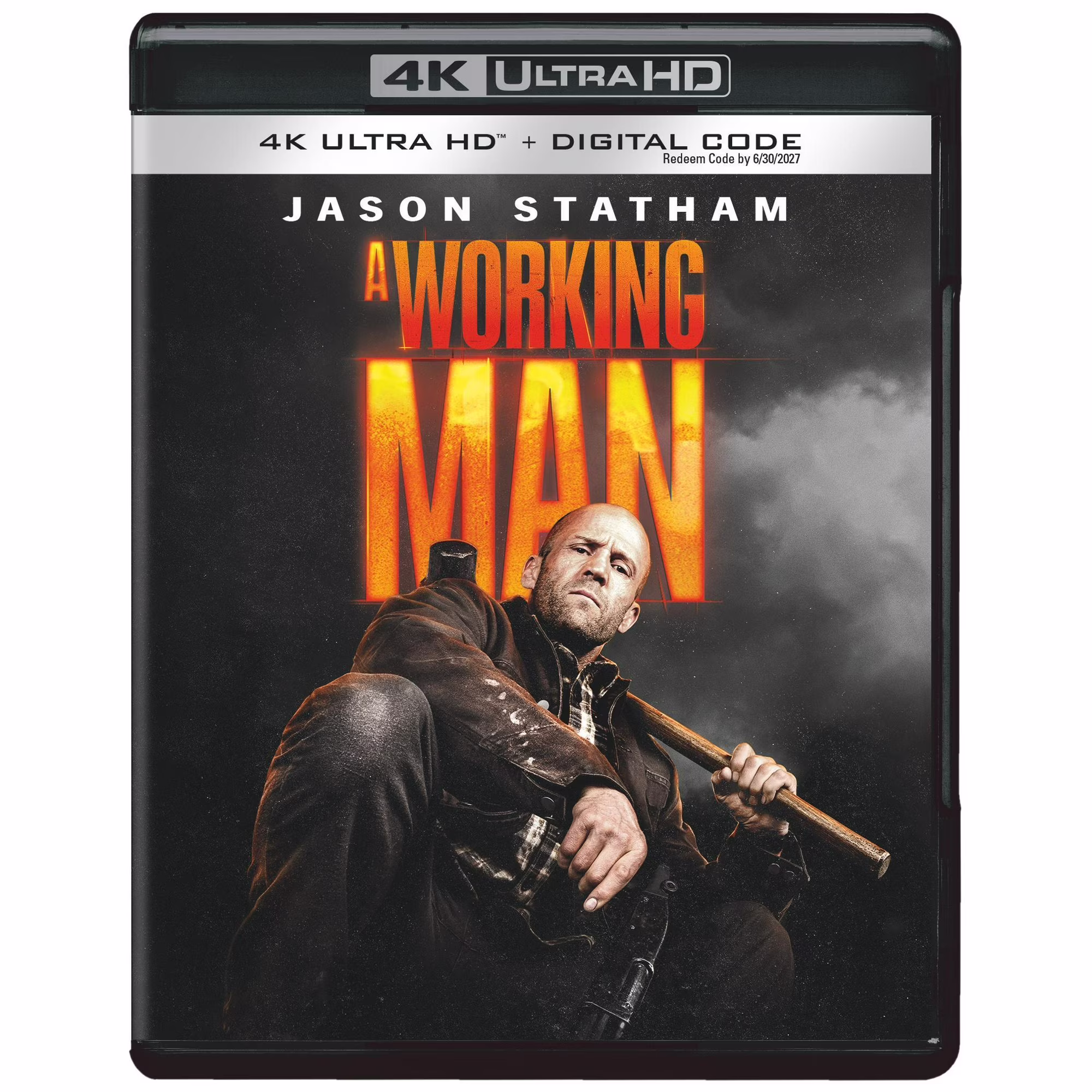 A Working Man 4K Ultra HDDigital Copy, Action, Warner Bros