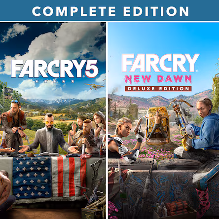 Far Cry® 5 Far Cry® New Dawn Complete Edition PS4,PS5