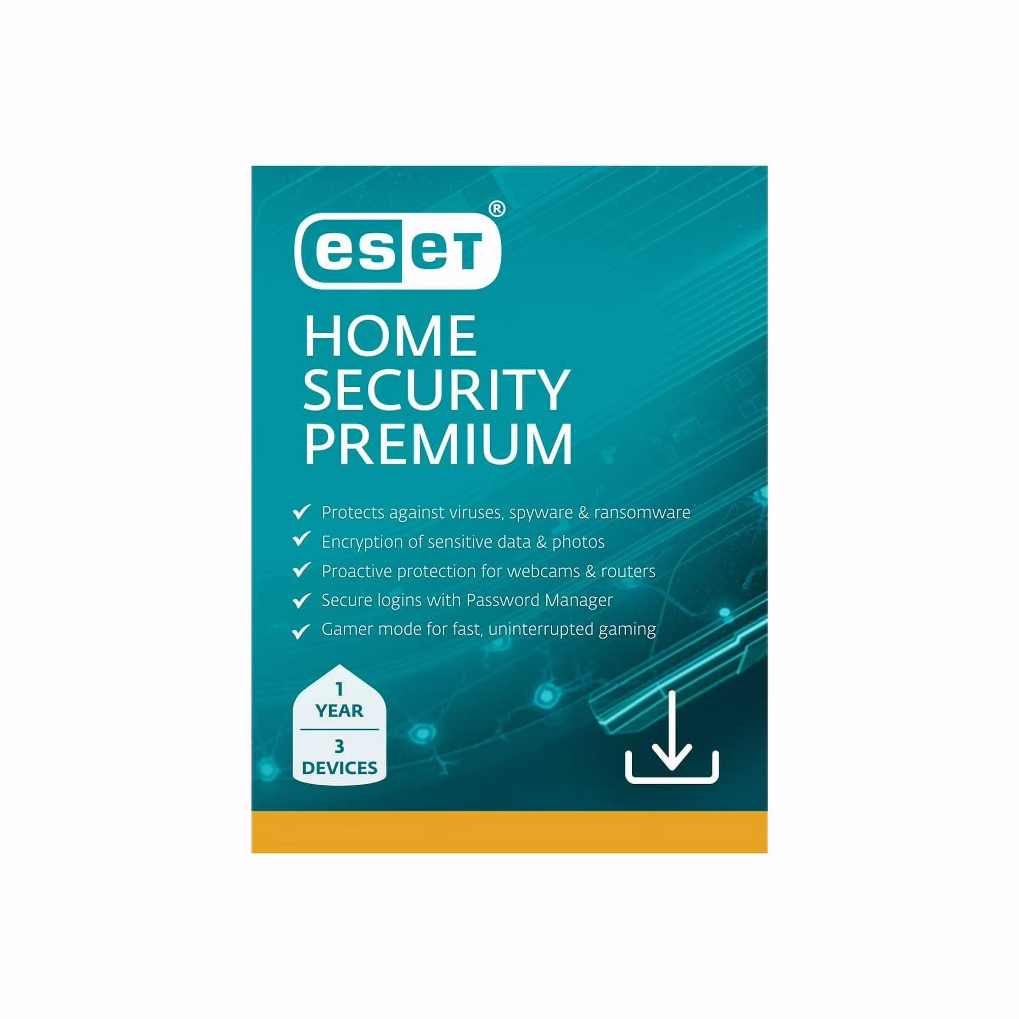 ESET Home Security Essential 2026 3Devices 1Year Download